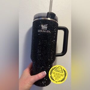 Glass rhinestone 40oz Stanley Quencher 2.0